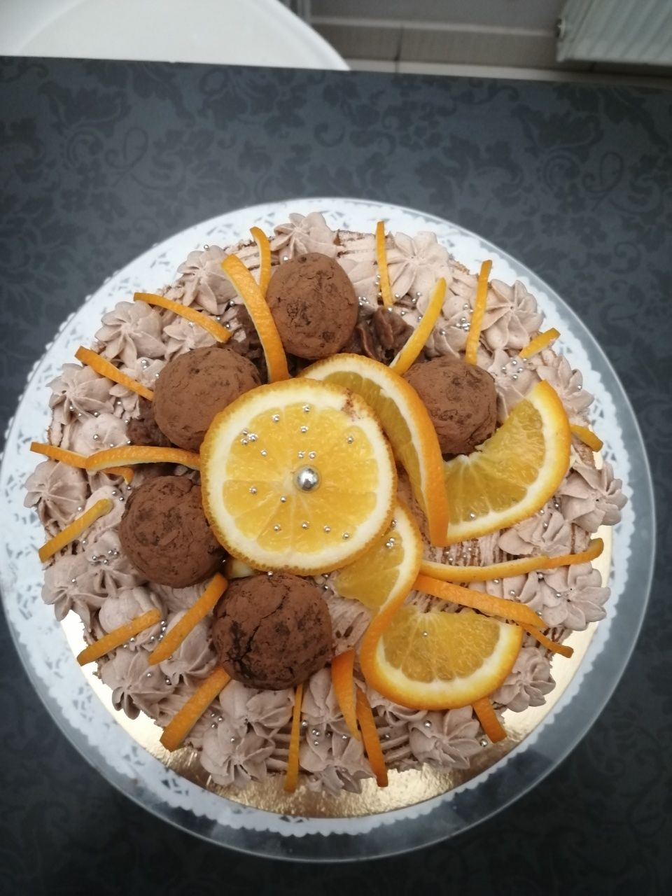 Orange Cake fruit Cake