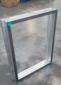 Używana rama aluminiowa do sitodruku  58x80 cm, profil 3x3cm ok. 1,2kg