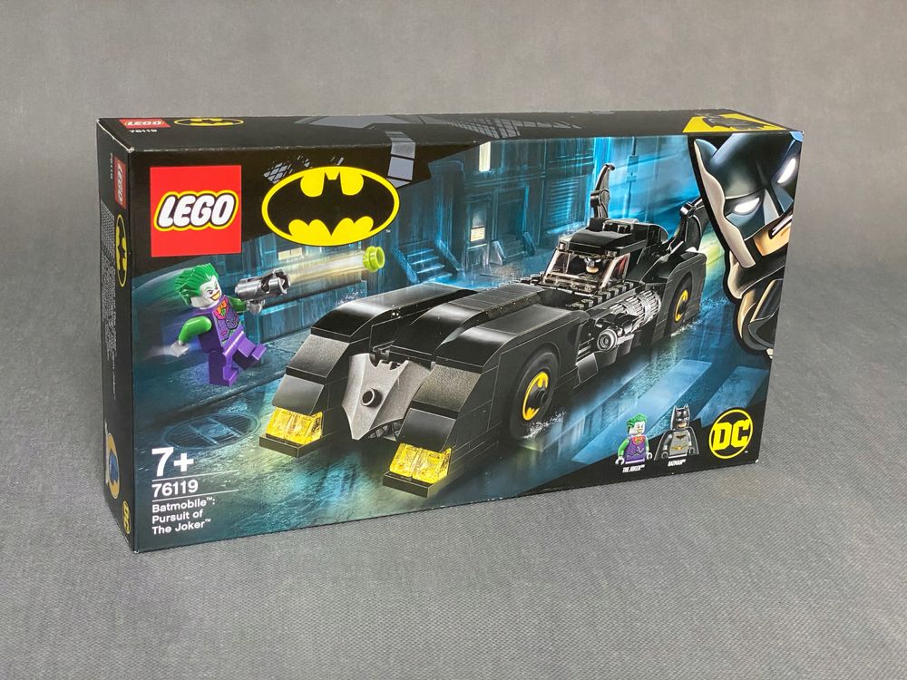 LEGO 76119 Batman w pogoni za Jokerem Batmobil nowy Krk