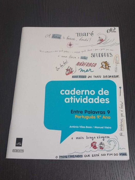 Caderno de Atividades Português 9º Ano - "Entre palavras".