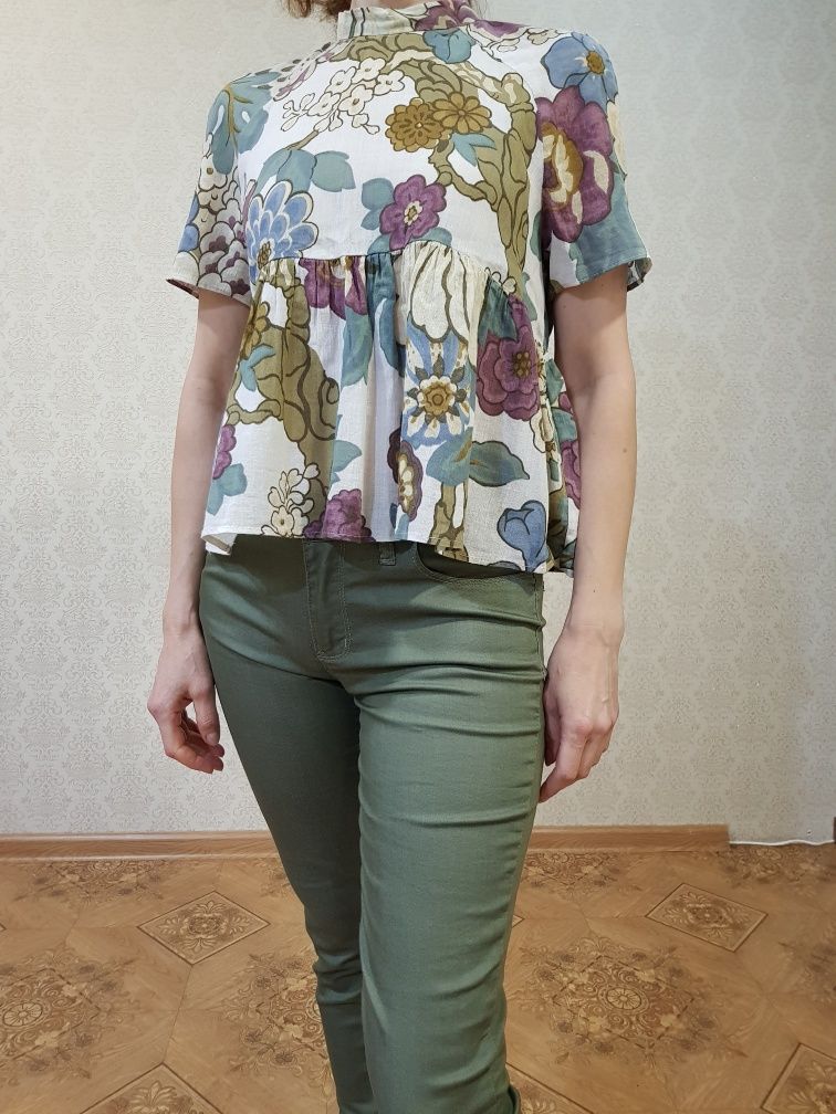 Блуза Zara 8 р-р