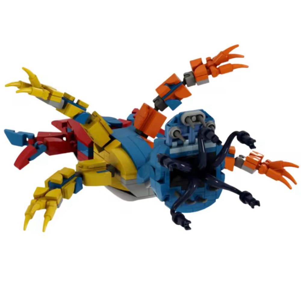 Великий набір конструктора у стилі LEGO – POPPY PLAYTIME