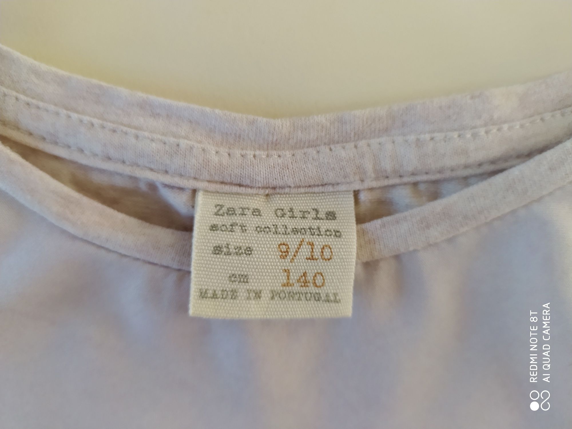 Bluzeczka Zara; rozm. 140cm