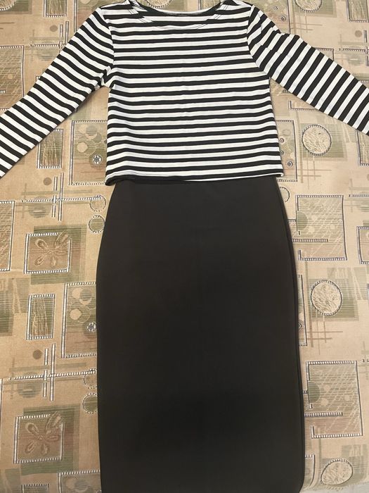 Костюм -двійка -спідниця міди+кофта