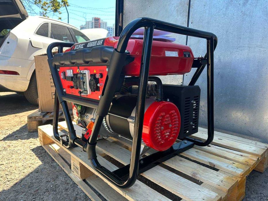 Бензиновий генератор Kuril KG6000 - 5.5 кВт, AVR - доставка, самовивіз