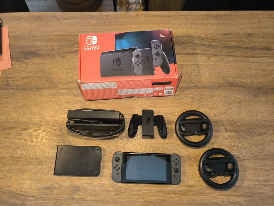 Konsola Nintendo switch szara
