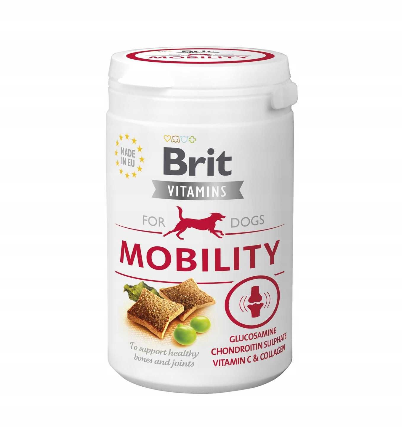 Brit Vitamins Mobility witaminy dla psa 150 g wspiera kości, mobilność