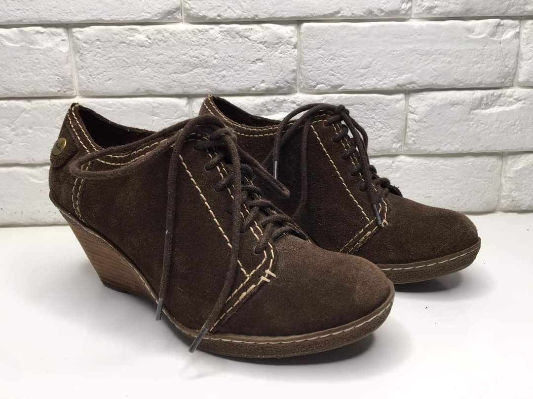 Botki skorzane Clarks Rozmiar 37,5