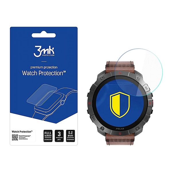Szkło hartowane 3mk Watch Protection FlexibleGlass na Polar Grit X2 Pr