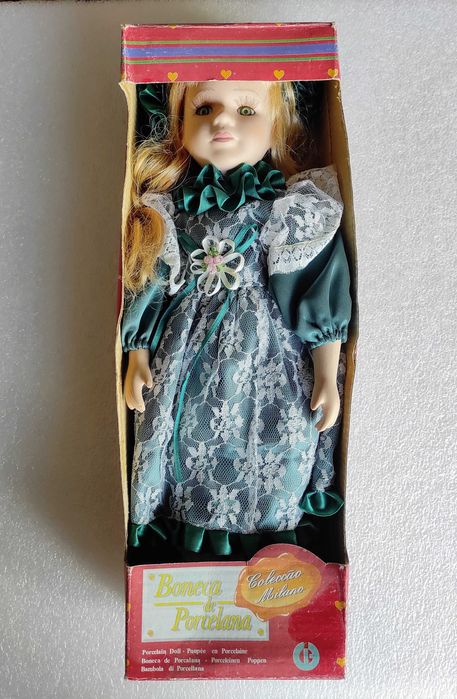 Boneca porcelana - coleção Milano