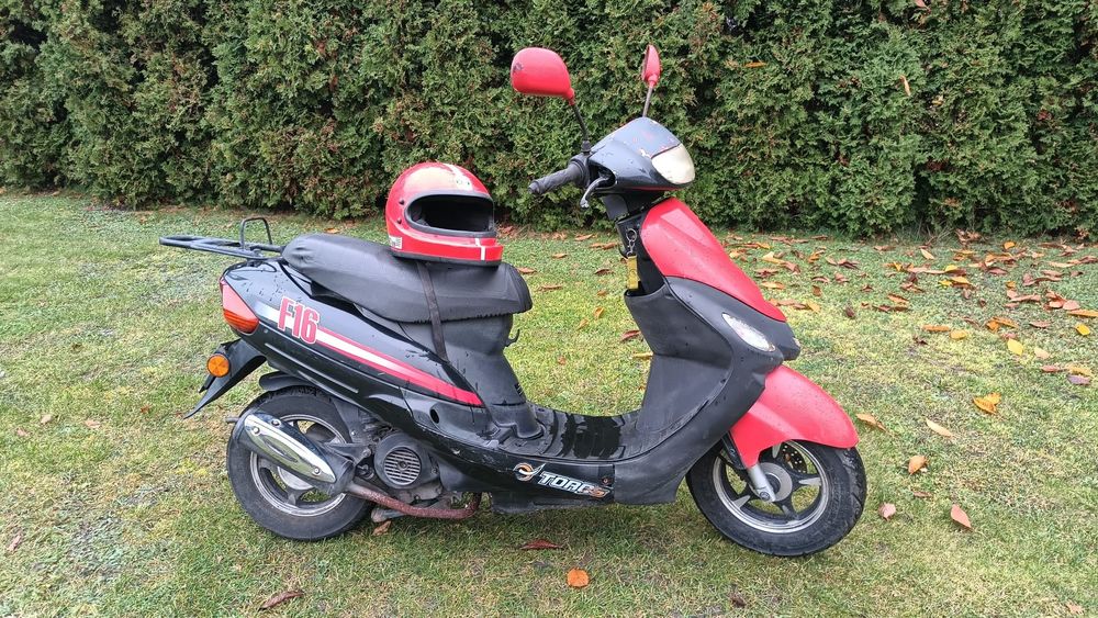 Skuter 4T Toros + Kask/ Możliwy Transport do Klienta