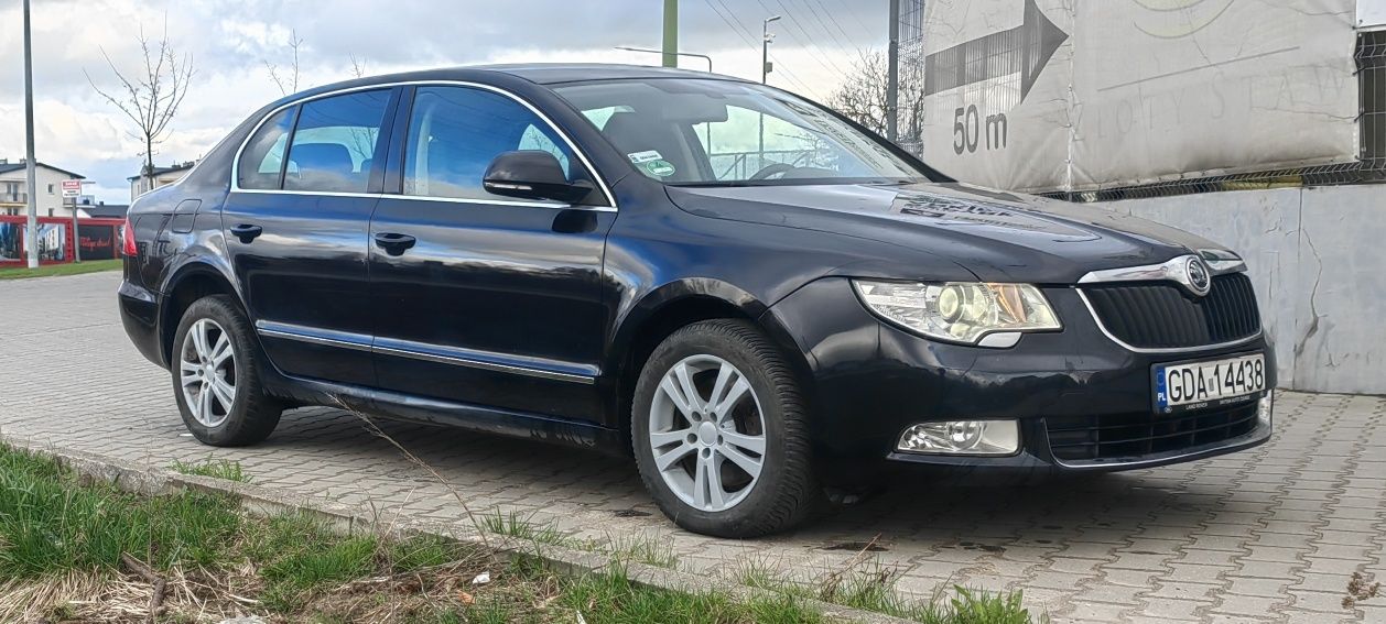 Skoda Superb automat DSG skóry