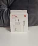 Oryginalna ładowarka Xiaomi 67w  kabel usb-c w zestawie