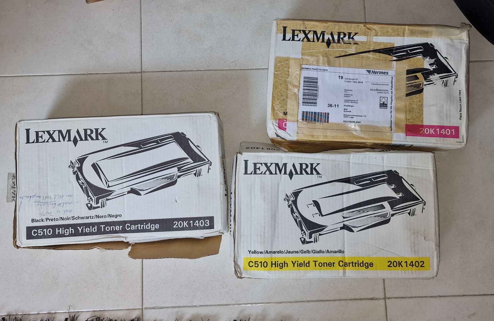 Vendo Impressora Lazer Lexmark C-510 com toners