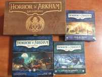 Horror w Arkham LCG 2x podstawka + cykl Dunwich + cykl Carcosy +dod.