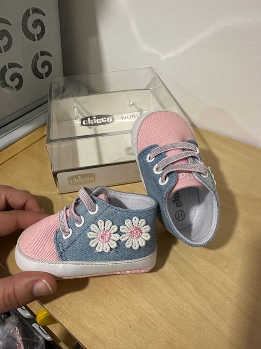 Sapatilhas Azul / Rosa Chicco Nº 17