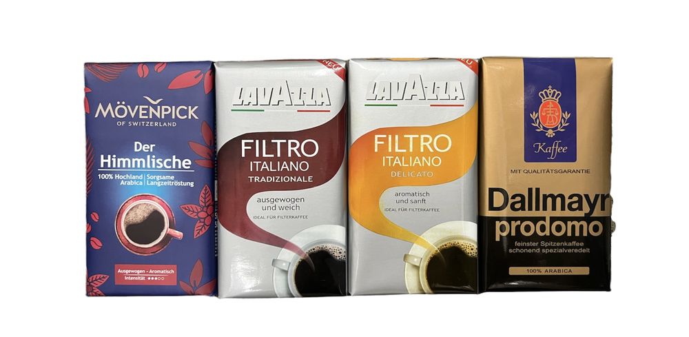 ОПТ! Кава Dallmayr, Lavazza, Movenpick Kimbo зерно мелена.