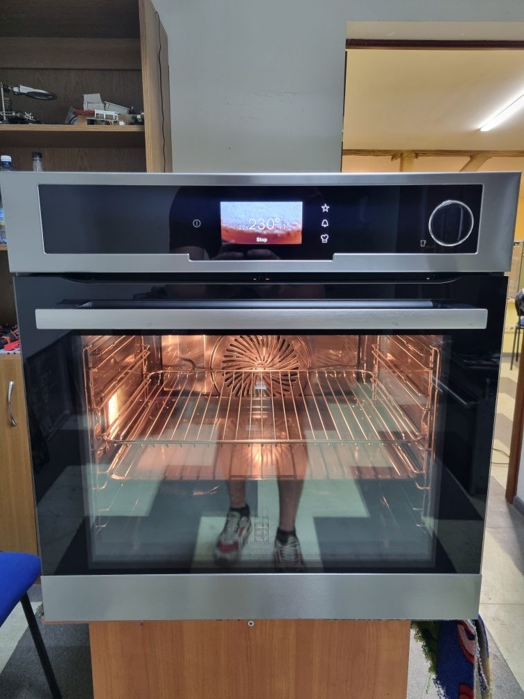 ТОП 2в1 духовка пароварка духовой шкаф с паром Electrolux EOB8956AOX