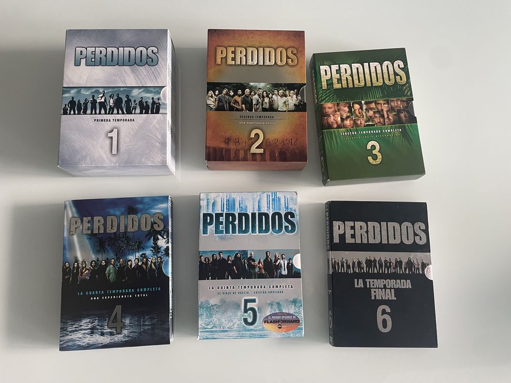 LOST (perdidos) todas as temporadas em DVD