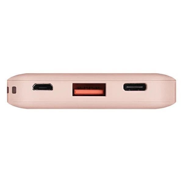 UNIQ Powerbank Fuele mini 8000mAh USB-C 18W PD Fast charge różowy/