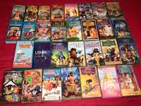 Lote- 30 cassetes Fitas Antigas VHS originais, Disney infantis