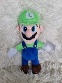 Nowa Maskotka Pluszak Luigi Bohater Gry Mario Bros 28cm Szybka Wysyłka