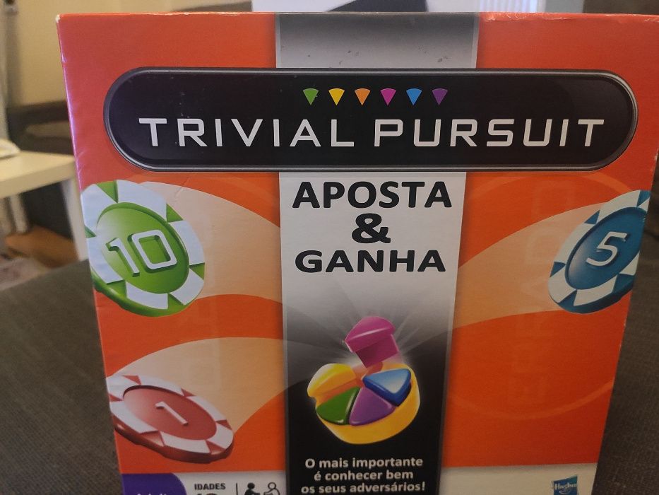 Trivial Pursuit Aposta e Ganha Novo/Embalado