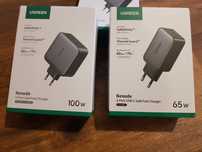 Зарядний пристрій UGREEN NEXODE GAN 65W, 100W, також є кабелі Type-C