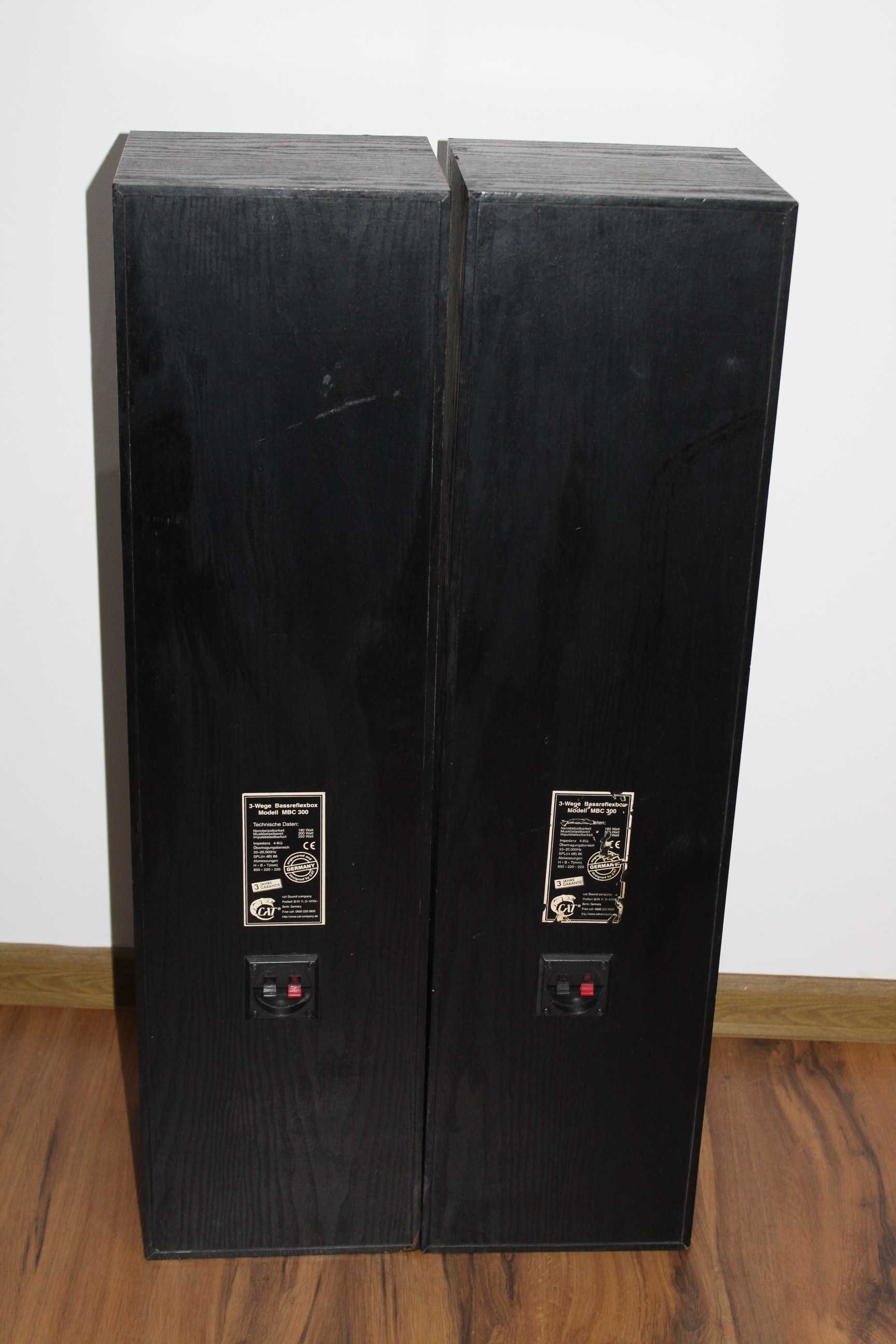 CAT Kolumny głośniki słupki 350 W 3 way bass reflex Wysyłka