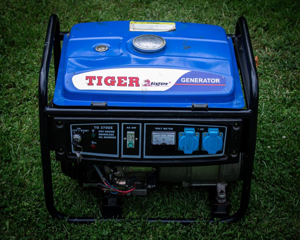 Генератор бензиновий Tiger TG3700E — 2.5 кВт