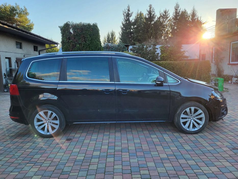 Seat Alhambra 2.0 Tdi CFG DSG Wersja Full Panorama Skóry Park Assist el Hak el drzwi