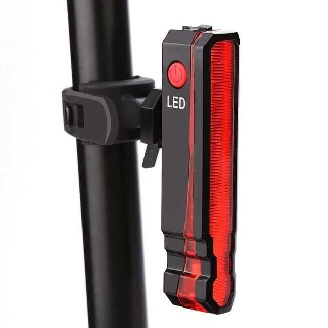 Lampa rowerowa tył + laser
