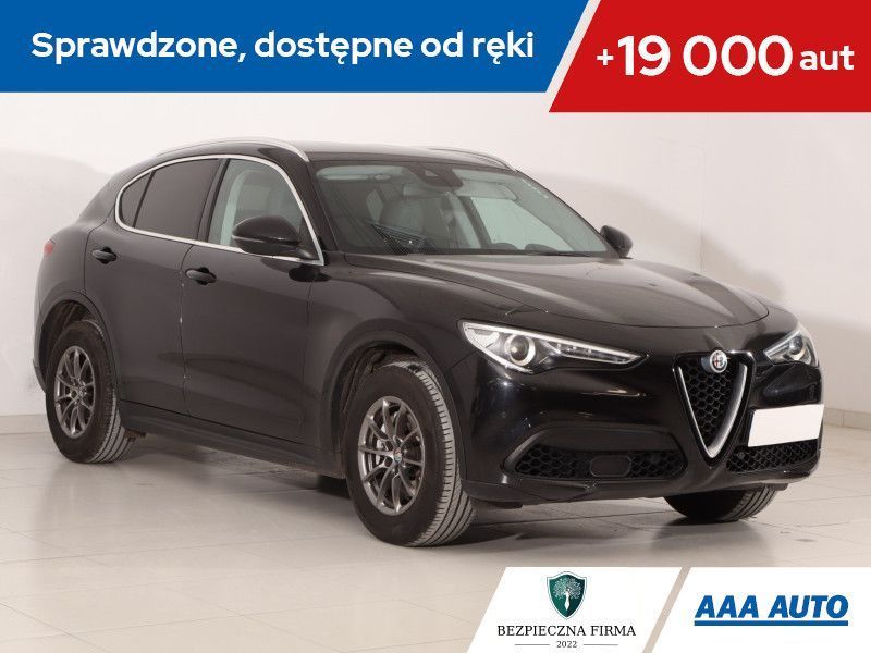 Alfa Romeo Stelvio 2.0 Turbo Q4, Salon Polska, Serwis ASO, Automat, Skóra, Navi, Xenon,