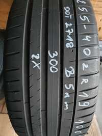 255/40ZR19 100Y Michelin Pilot Sport Trac Performance  szt2