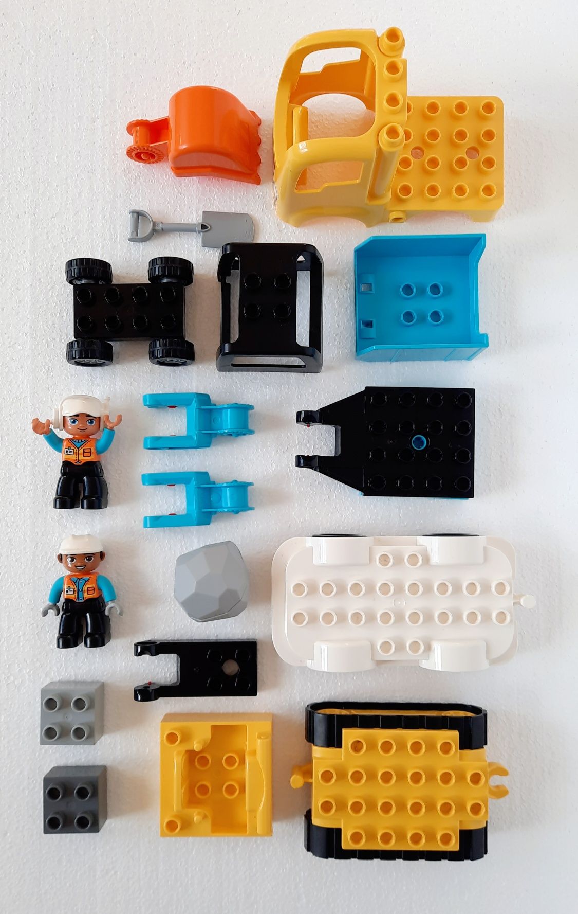 Klocki LEGO DUPLO 10931 Ciężarówka i koparka gąsienicowa