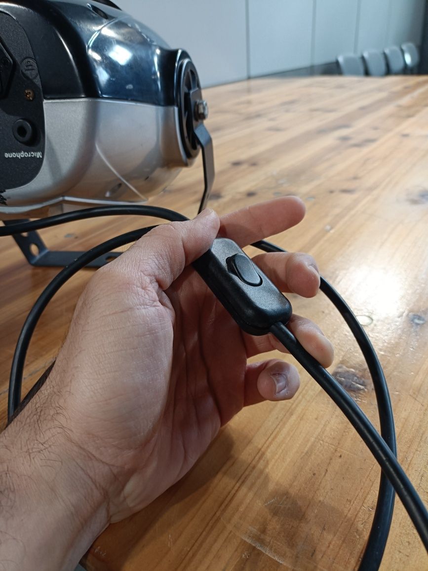 Projetor efeitos de luz rotativo - Velleman HQ Power
