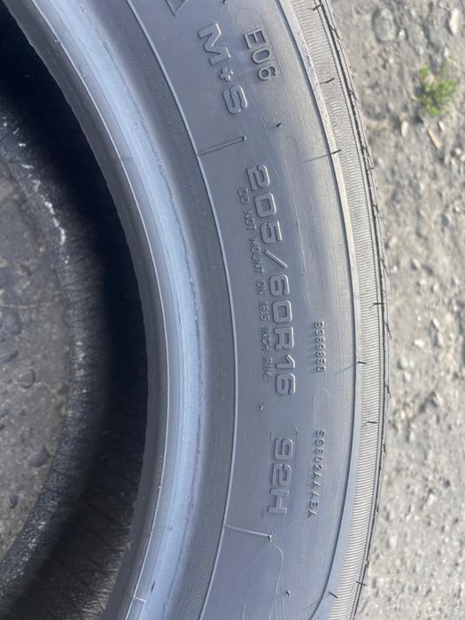 Шини 205/60 R16 Sava 2021p зима 8,4/7,6мм