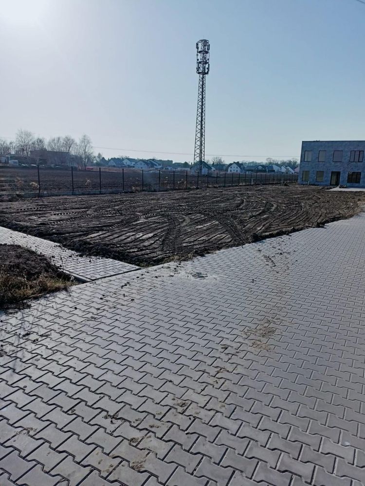 Prace Ziemne Usługi Mini Koparka Ładowarką Wykopy Pod Wod Can
