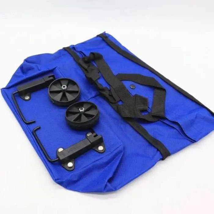 Непромокаемая сумка - тележка трансформер на колесиках 45*40*12 см