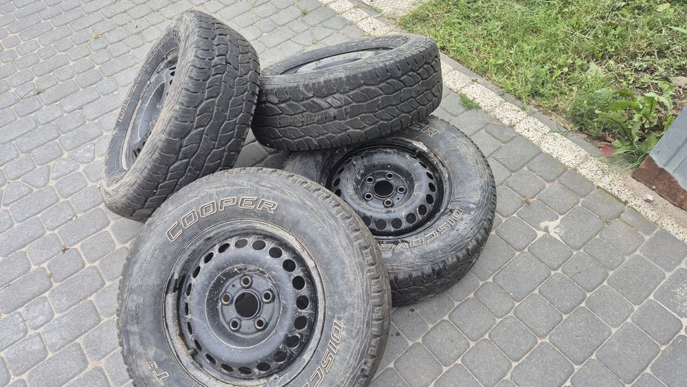 Kola vw amarok . T4 5x120 Discover AT3 Cooper