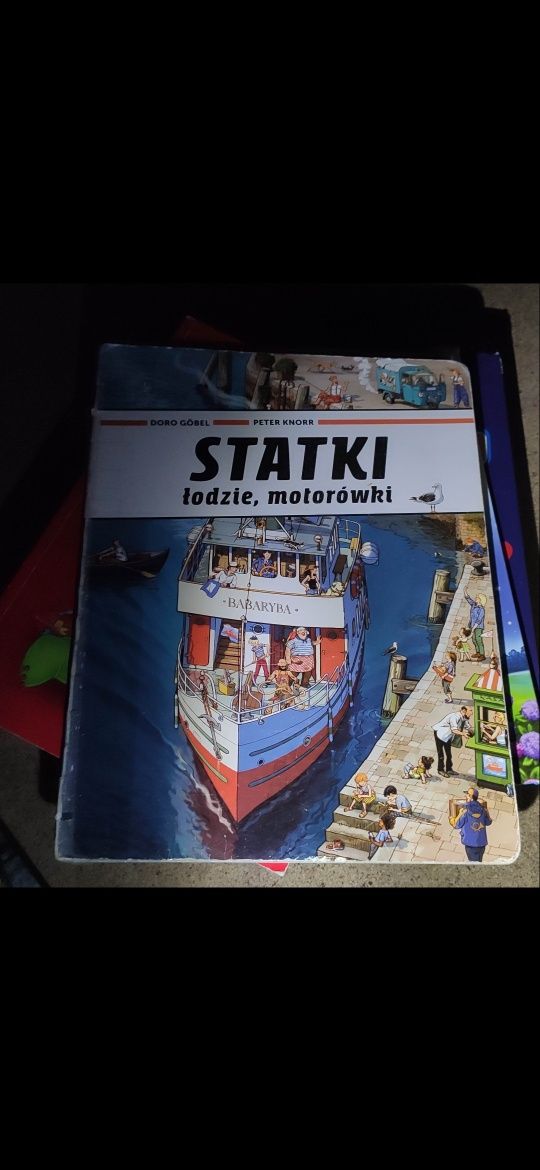 Książka Statki, łodzie, motorówki