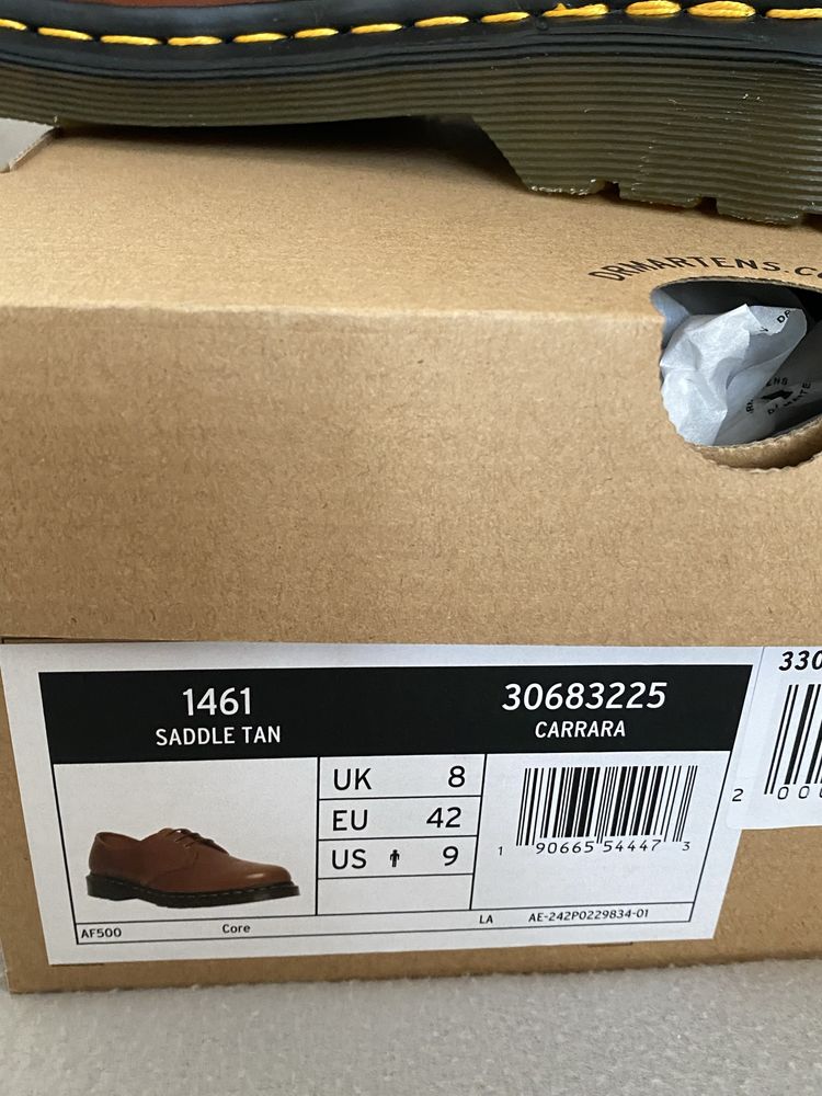 Dr . Martens derby 42-27 cm