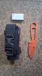 Faca neck knife bushcraft