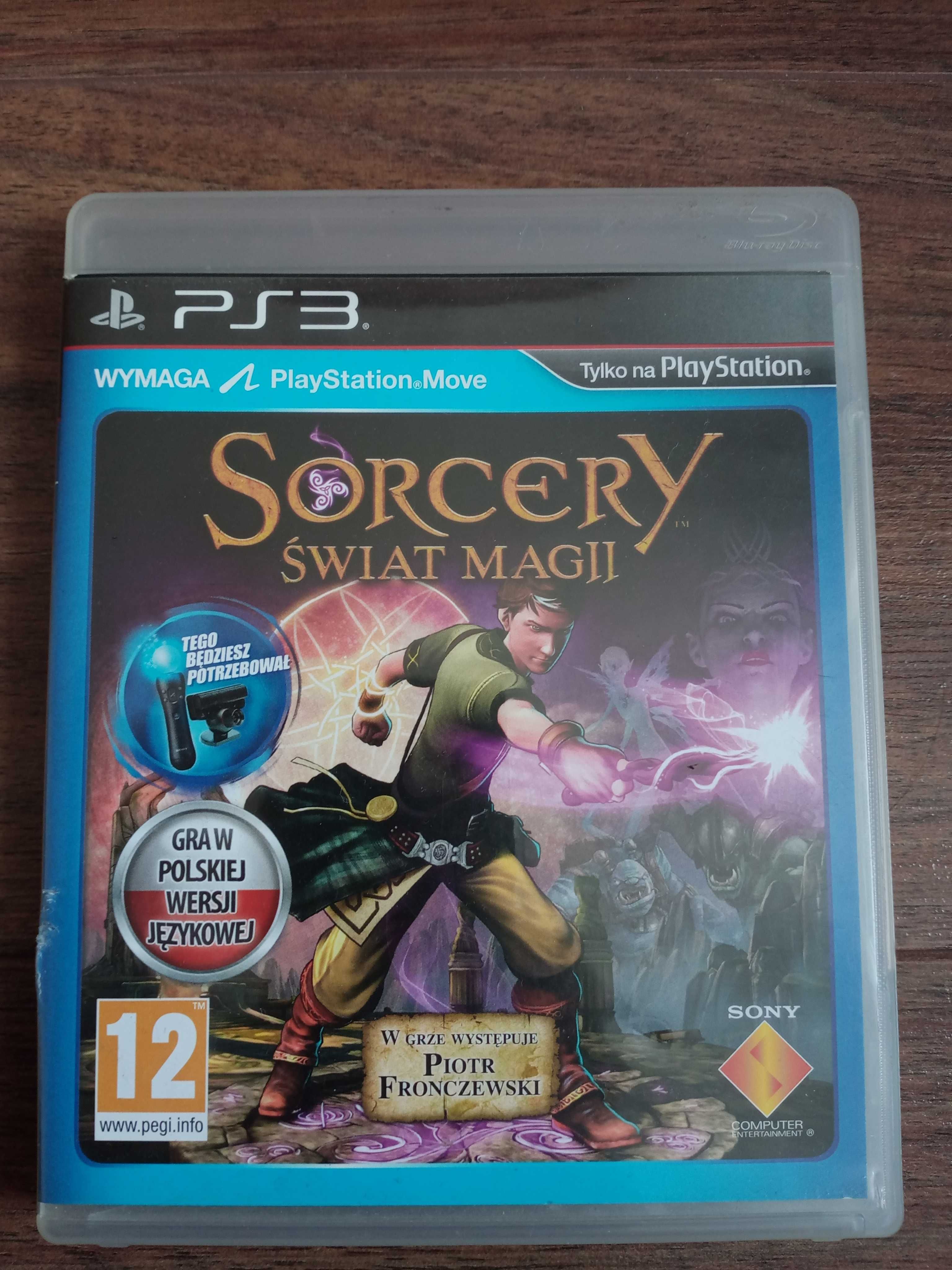 PS3 Sorcery Świat Magii PL Move