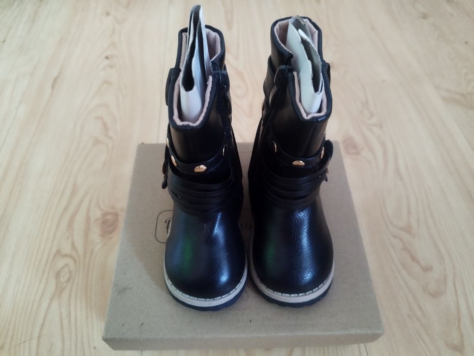 Kozaki ocieplane zimowe dziewczęce .21