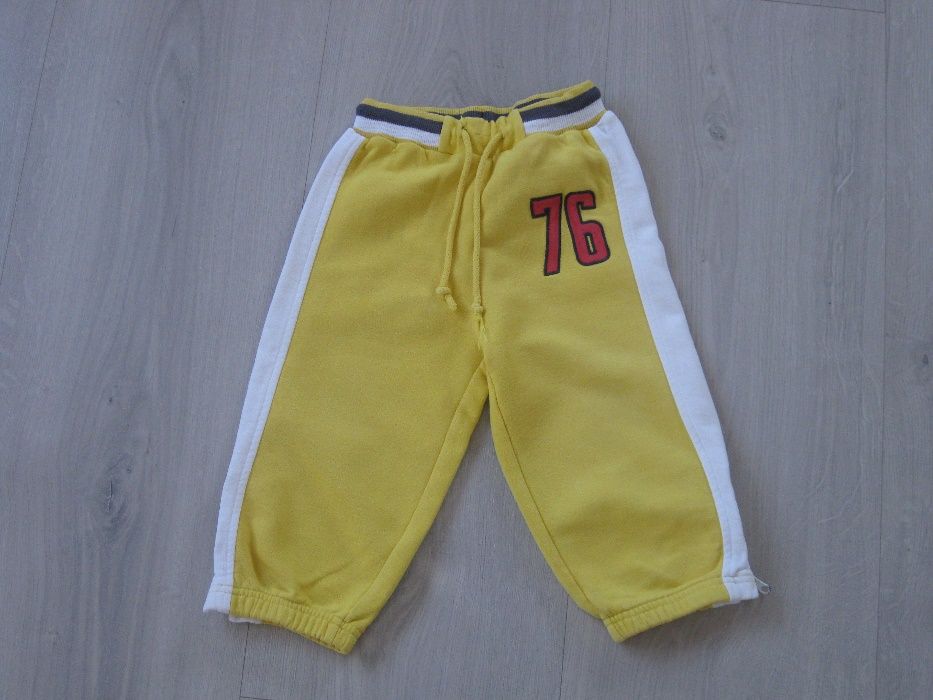 Spodnie dziewczęce dresowe, rozmiar 86-92 cm