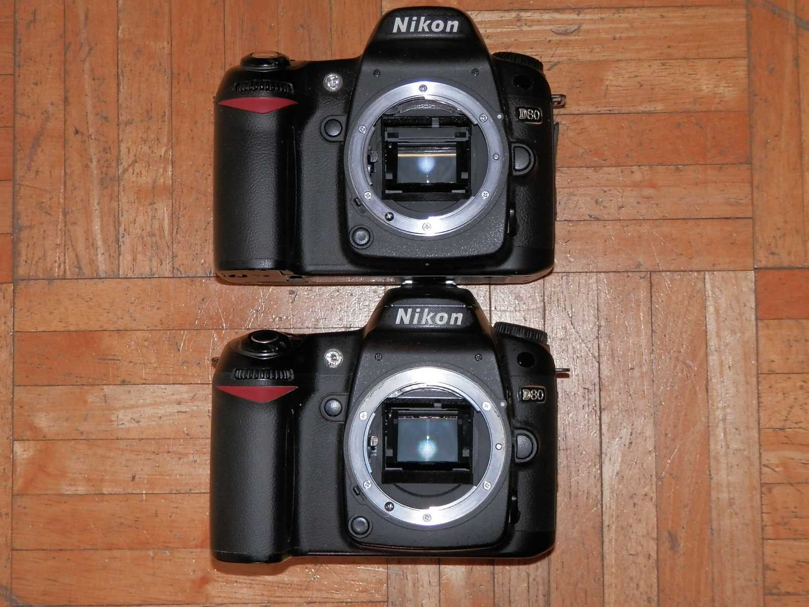 Duas Nikon D80 p/ peças