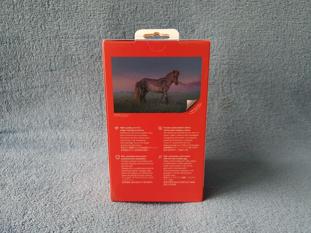 Nowa Drukarka Polaroid Hi Print Kolorowa Bluetooth 40 Arkuszy 2x3 ŁÓDŹ