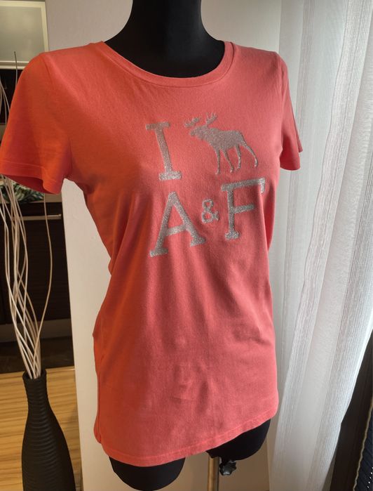 Abercrombie & Fitch / koszulka damska, T-shirt / M / 100 % bawełna