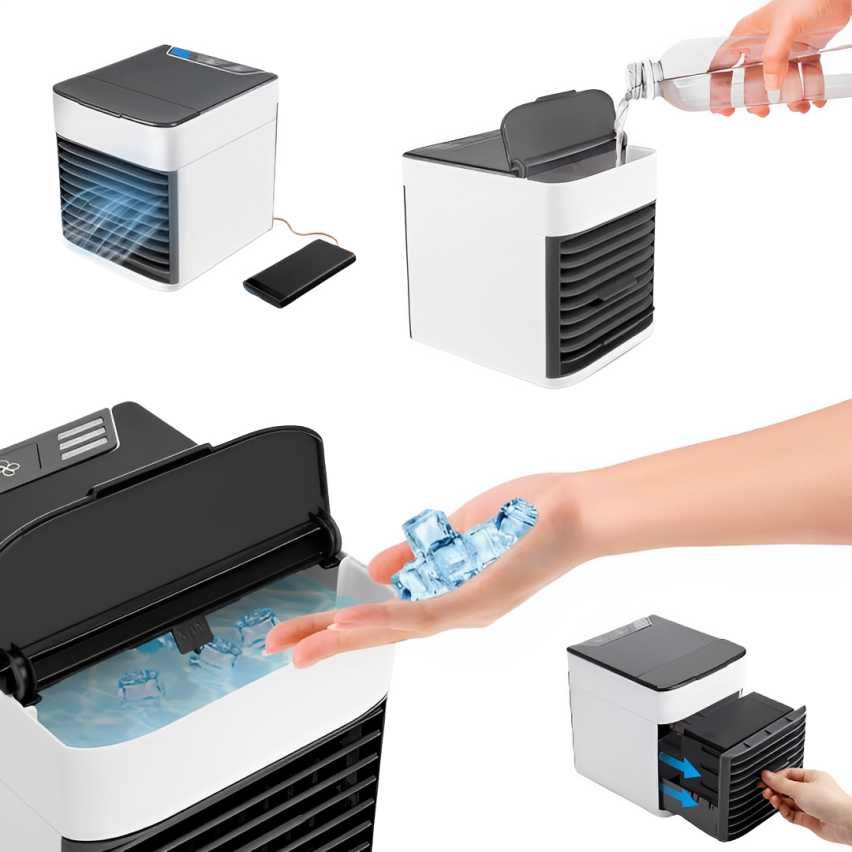 Mini Ventilador a Água ou Gelo (NOVOS/FAZEMOS ENVIOS)
